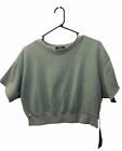 Forever 21 Sage Green Sweater Crop Top (Medium) *NWOT*