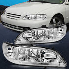 Headlights Assembly For 1998-2002 HONDA ACCORD Left + Right Side (For: 2002 Honda Accord)