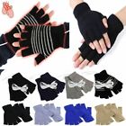 USB Rechargeable Heated Gloves Half Finger Hand Warmer Mittens or Winter Glove