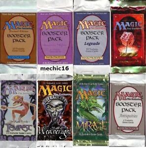 Magic The Gathering Tcg Booster Packs Only 400 Packs Total Revised Antiquities