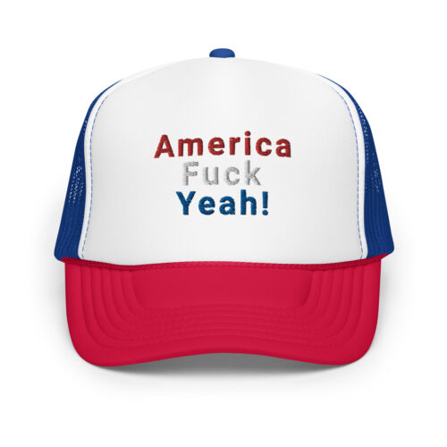 America F Yeah! Foam trucker hat