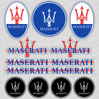 For Maserati Car Sticker 3D Decal Clear Stripes Logo Decoration Sport 13 Pattern