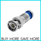 New ListingBNC Compression Connector Male Coaxial Coax Cable Plug for RG-59 RG-6 Outdoor