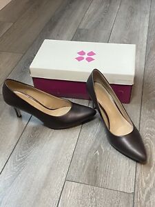 New ListingNaturalizer Women's Natalie Dark Brown Espresso Leather Heels Shoes 8M Pumps