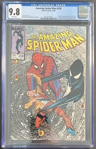 Amazing Spider-Man #258 CGC 9.8 WHITE PAGES! SUIT REVEALED TO BE ALIEN! 🔥🔑