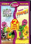 Barney Ready Set Play / Barney Songs 2 DVDS NEW NTSC Region 1