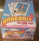1989 Topps Baseball Cards - 36 Wax Packs - Unsealed Box