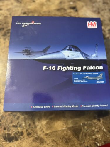 Hobby Master Lockheed F-16C Fighting Falcon 1:72 Due Cast Model HA3821 New