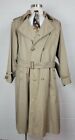 Vintage Mens Burberrys Belted Trench Coat w Wool Liner Nova Check 44L