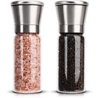 Upgraded Salt And Pepper Grinder Set Of 2 Packs Stainless Steel Pepper Grinder H