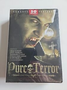 New ListingPure Terror: 50 Movies (DVD, 2010, 12-Disc Set)