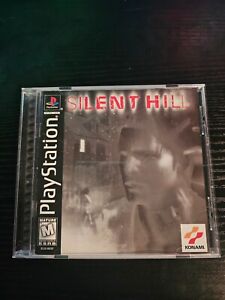 Silent Hill PlayStation 1, 1999 PS1 Black Label W/ Instructions Book