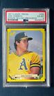 1987 Classic Update #125 - Jose Canseco RC Oakland Athletics Green Back PSA 6