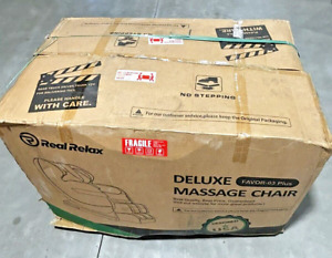 Real Relax Favor-03 Black Massage Chair Replacement Base W Back *BRAND NEW*