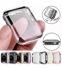 For Apple Watch 4 3 2 1 TPU Case Cover Screen Protector iWatch (38/42mm 40/44mm)