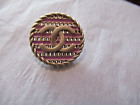 CHANEL 1 gold tone, pink   20MM BUTTONS THIS IS FOR 1
