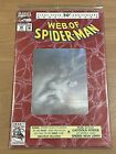 New ListingWeb of Spider-Man #90 Hologram Holo Foil Sealed in Polybag 30th Anniversary 1992
