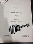 Monkees Davy Jones Dolenz Tork Nesmith The Prince & The Paupers Script Teleplay