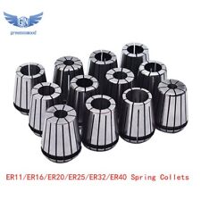 ER11/ER16/ER20/ER25/ER32/ER40 Spring Collet Set For CNC Milling Lathe Machine