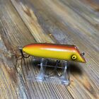 Vintage Fishing Lure Unknown Paint Eye Wobbler Rainbow Paw Paw ? Great Colors