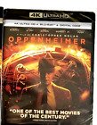 NEW! Oppenheimer 4K UHD + Blu-Ray +Digital Code + Bonus Disc / No Slipcover