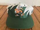 Vintage Miami Hurricanes Logo 7 Sharktooth Snapback Hat Cap 90s Canes Rare
