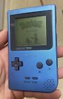 Nintendo MGB-001 Limited Edition Game Boy Pocket Ice Blue Works Great FREE SHIP