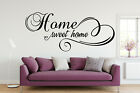 Home Sweet Home Vinyl Wall Art Kitchen Quote Phrase Custom Decal Sticker 023