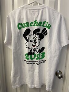Brand new Verdy x Coachella 2023 Shirt Size  Large white Girls Dont Cry