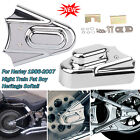 Phantom Rear Swing Arm Axle Covers Set For Harley 86-07 Heritage Softail Classic (For: Harley-Davidson Heritage Springer)