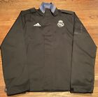 Adidas Real Madrid Full-Zip  Anthem Presentation Jacket Black UCL Size Men’s XS