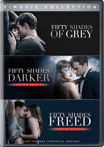 Fifty Shades Of Grey3 Trilogy Movie Collection Dvd Theatrical Version NEW USA