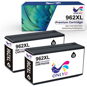 2PACK 962-XL Ink for HP 962 OfficeJet Pro 9010 9015 9016 9018 9020 9025 9027 XL