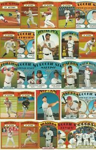 2021 TOPPS HERITAGE BASEBALL #1 - 200 SINGLES - YOU PICK FROM LIST