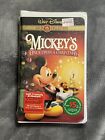 New ListingMickey’s Once Upon A Christmas Walt Disney VIDEO PREMIERE VHS Clamshell Sealed