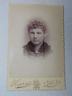 PP288 Cabinet Card Photo Lena IL Illinois Harris young lady