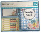 HOUSEHOLD Planner Set (Blue, Floral). New In Box