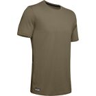 Under Armour 1351776 Men's UA Tactical Cotton Tee Short Sleeve T-Shirt, Tan