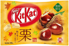 Japanese Kit Kat Chestnut NEW Flavor 10 mini bars/bag, Made in Japan, Ships from