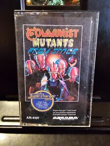 Communist Mutants From Space AR-4101 Arcadia Supercharger Atari 2600 Cassette