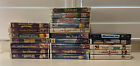 Lot Of 22 VHS Movies Disney Clamshell Classics Masterpiece Plus MGM & Pixar Vtg