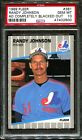 1989 FLEER #381 RANDY JOHNSON RC AD COMPLETELY BLACKED OUT PSA 10