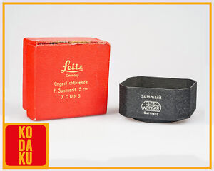 Leica Leitz 12520 XOONS Lens Hood SUMMARIT & XENON 50mm f/1.5 50/1.5 MINT W BOX