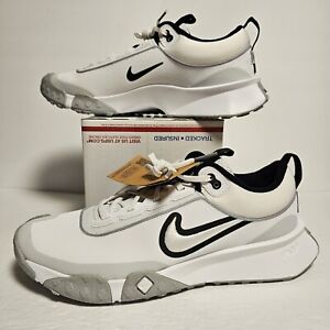 Nike Air Diamond Varsity Turf Low Baseball Shoes Men's Sz 11 White/Gray NWOB