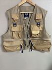 Vintage Columbia Sportswear Men's XL Furnace Creek III Fly Fishing Vest EUC!!