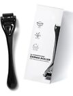 Derma Beard Roller 540 Titanium Microneedles (Black) by