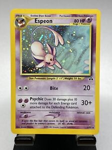 Pokémon: Espeon #1/75 Neo Discovery Holo Rare LP-NM 2001 🪬