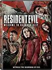New Resident Evil:  Welcome To Raccoon City (DVD)