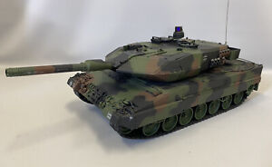 RC Battle Tank 2.4Ghz Heng Long 1/24 TK7.0 Leopard2A6 3889 Airsoft No Remote