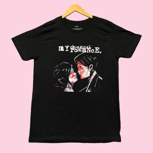 My Chemical Romance Three Cheers for Sweet Revenge Punk Rock Band Tee L